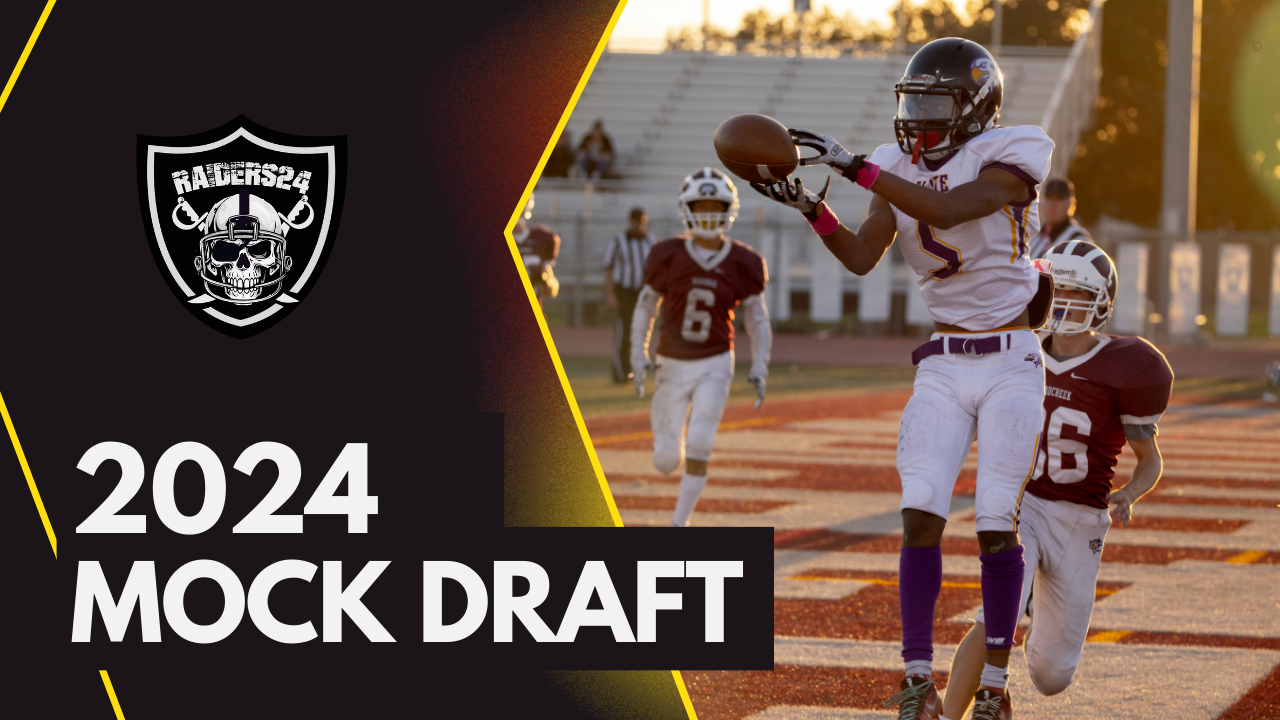 First Mock Draft 2024 Las Vegas Raiders